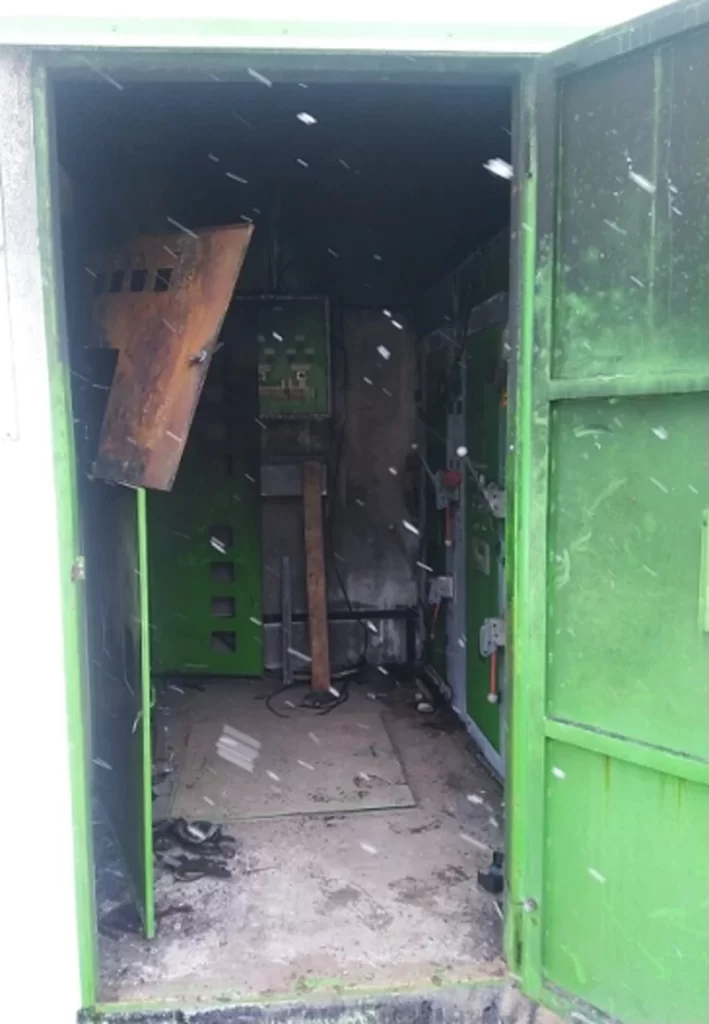 Вход в РУ БКТП
